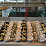 Garnelensalat Rheinisch, Spargel-Lachssalat, Vitello Tonnato, Mini-Tomate-Mozzarella