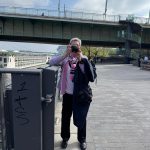 Foto beim Boarding. Wie bei einer richtigen Kreuzfahrt.